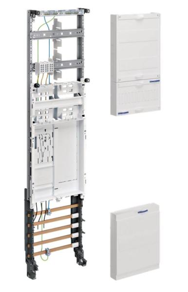 Hager ZH3ET16 Komplettfeld, univers Z, BKE-I, 1 Zählerpl., 5-p. HLAK, H=1050mm, 16mm², 1-feld